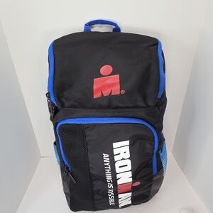 Iron Man Black and Blue Backpack